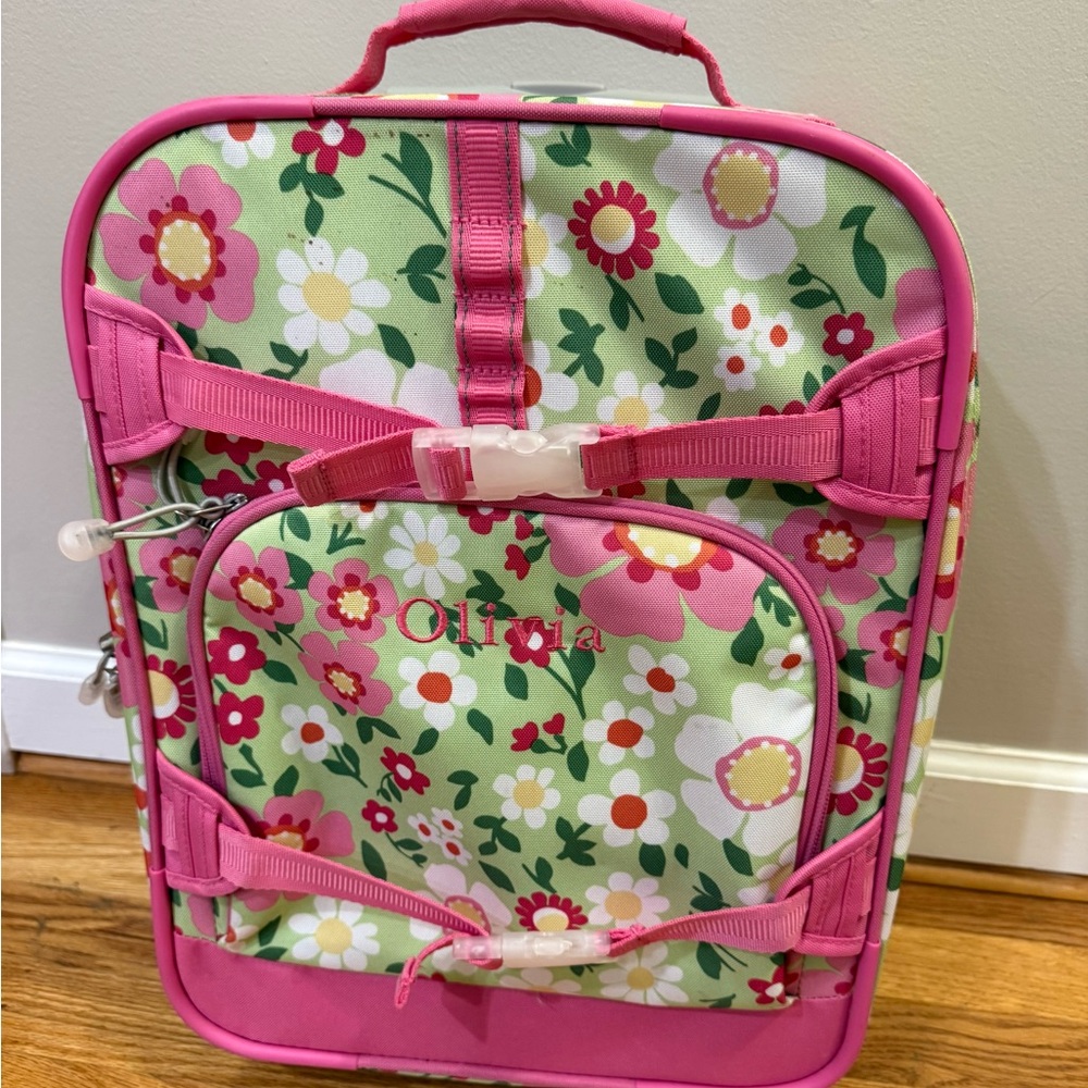 Pottery Barn Kids Carry-on + tote - Pink and Green Floral - for Olivia!